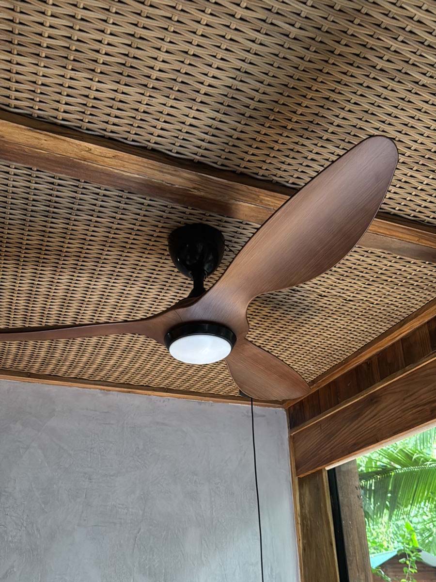 application of rattan sheets in hotel
