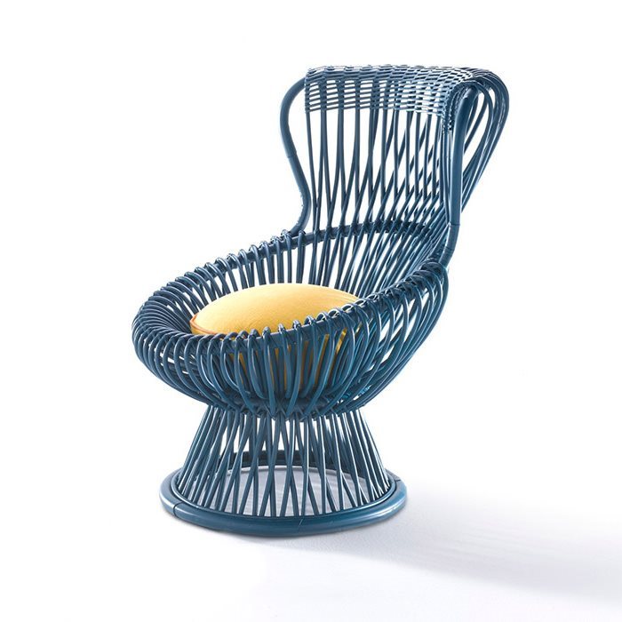 Leisure Touch factory. Margherita rattan chair.