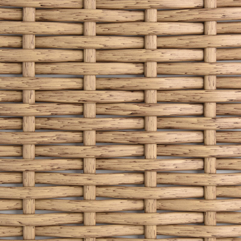 Half-round pe rattan roll ultraviolet-anti BM-32418