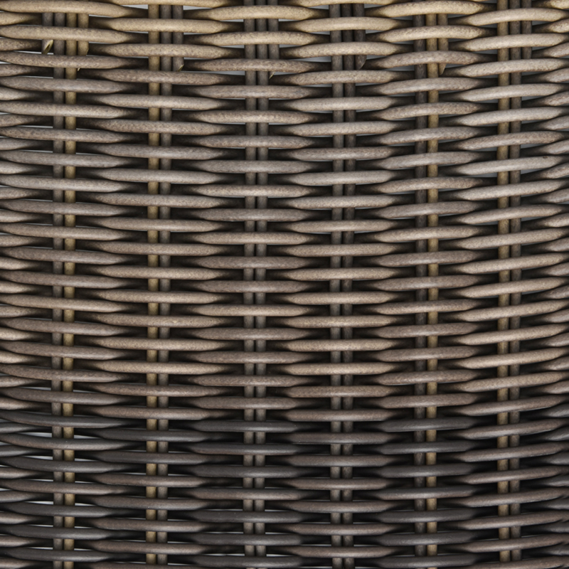 Round synthetic rattan artificial material BM-70201