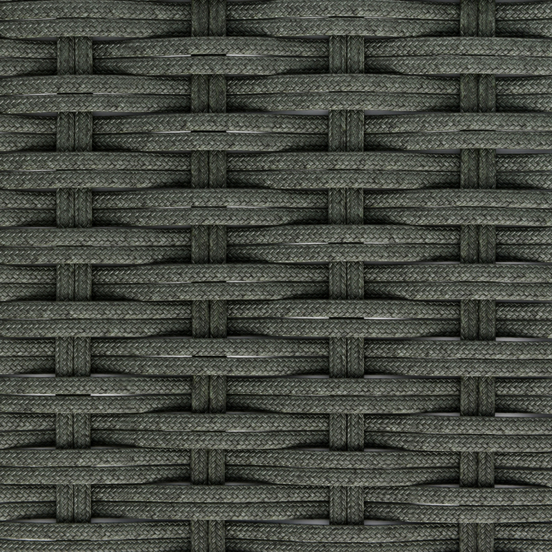Imitated rope rattan core material black BHM-70350