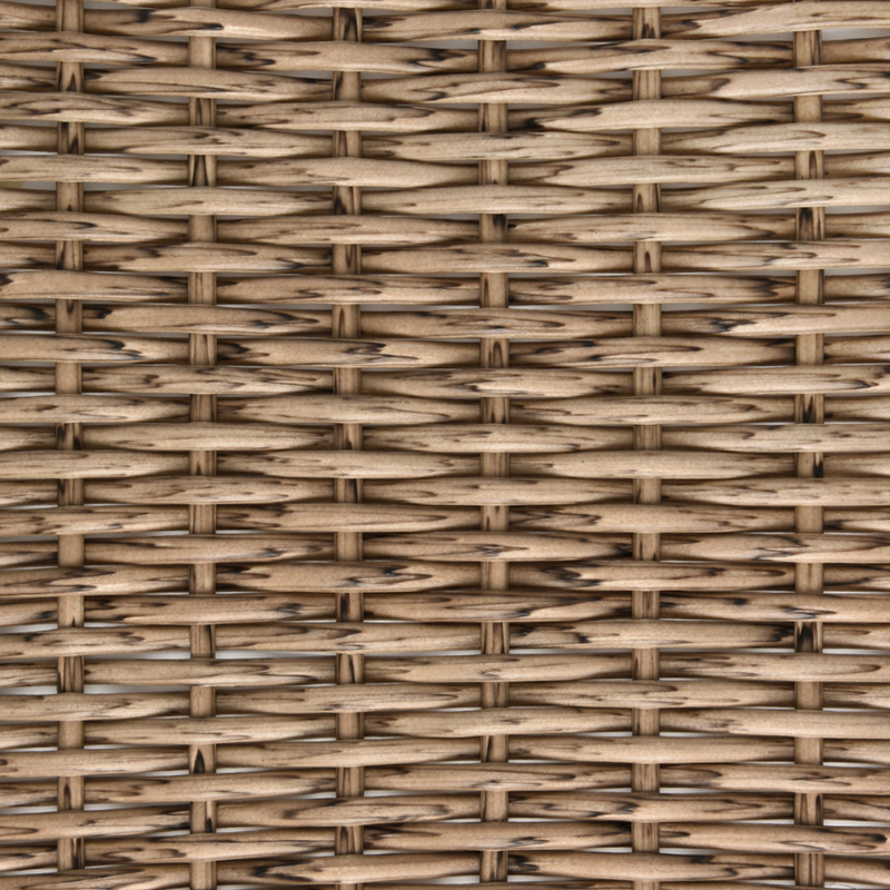 Half-moon synthetic rattan rolls ROHS BM-9682