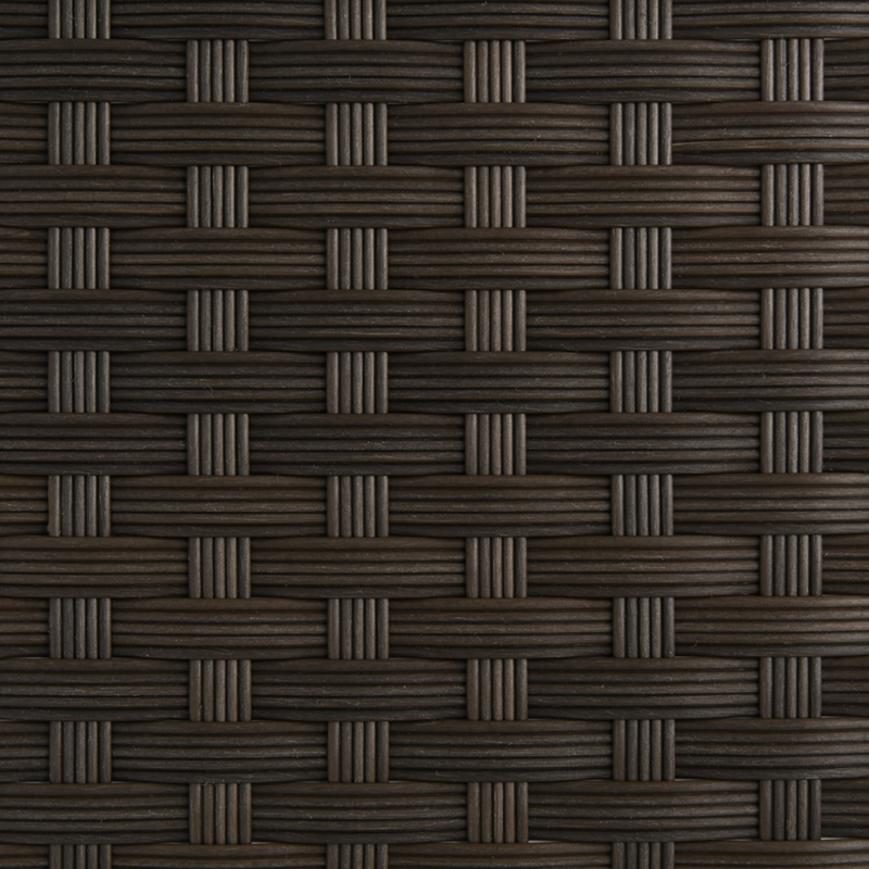 Synthetic rattan weave brushed surface BM-31198