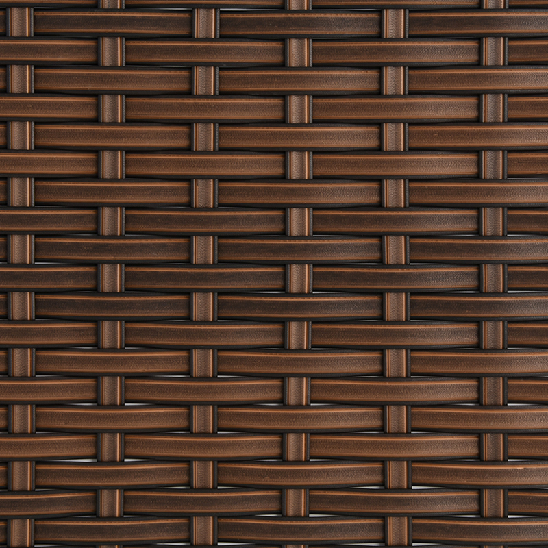 Rattan plastic coffee color wholesale BM-31468-1