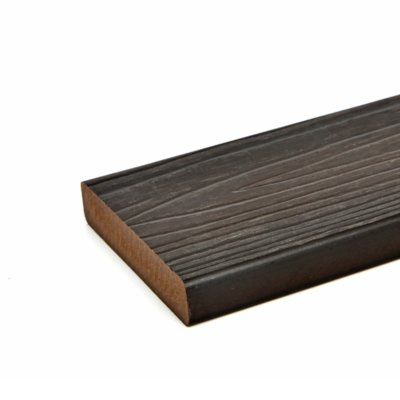 Custom wood plastic composite furniture material 5435FC cross section