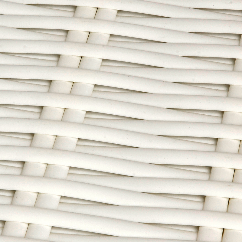 PE rattan material custom design white BM-9570 detail