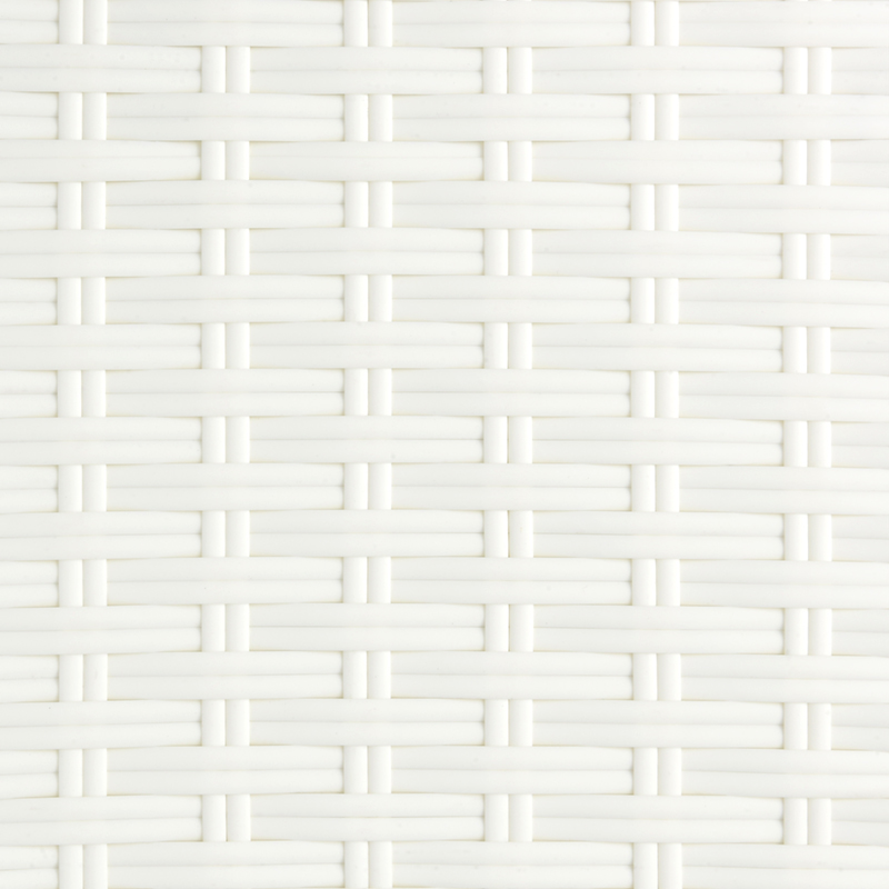 Synthetic rattan artificial weaving milky white BM-9929