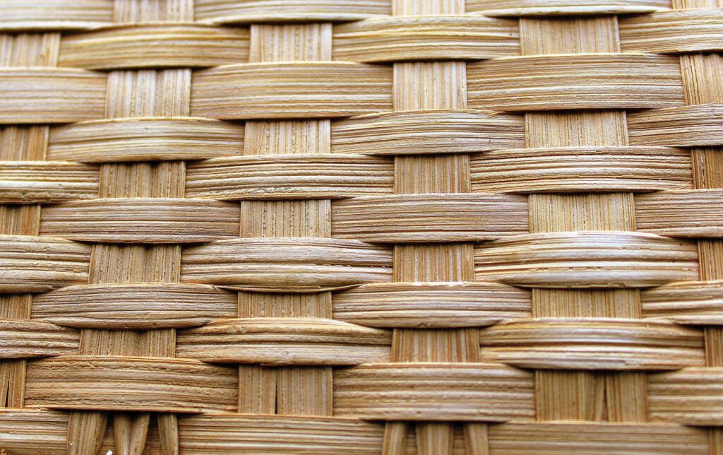 How natural rattan looks