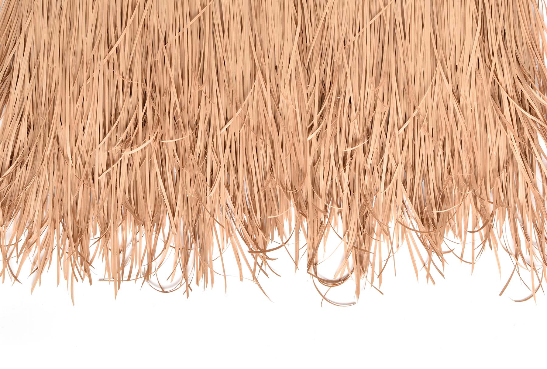 Thatched palm leaf roof artificail roof design LTR-T12 full view