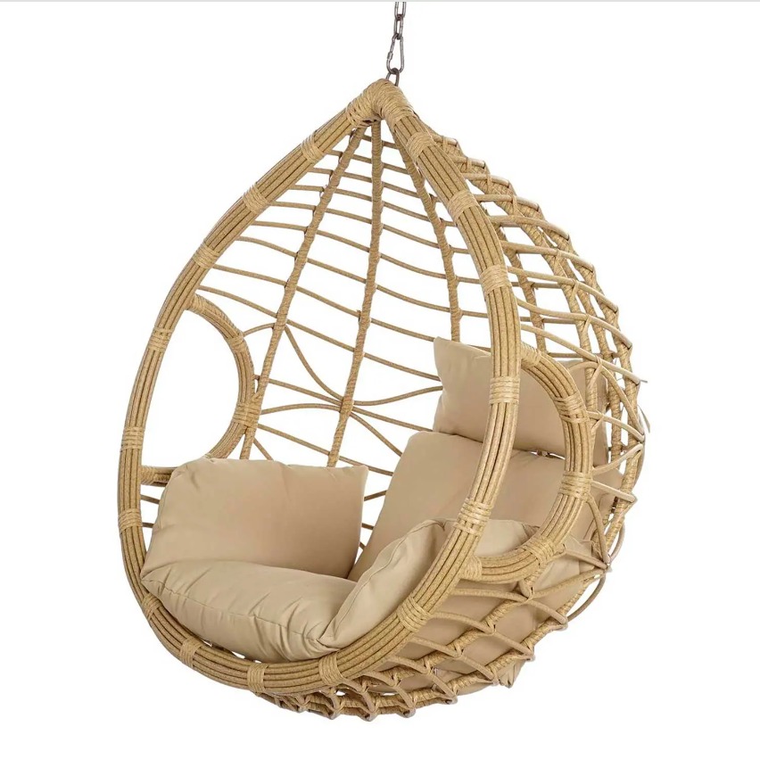 Synthetic Rattan Hanging Armchair
