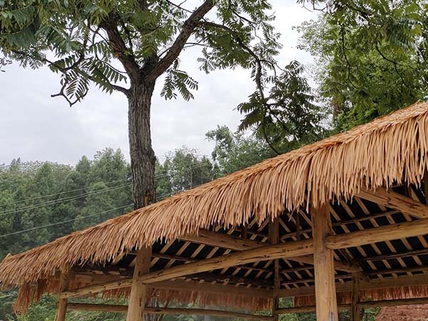 Straw Thatch roof decoration