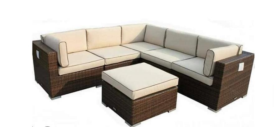 L shaped Outdoor Sofa 1