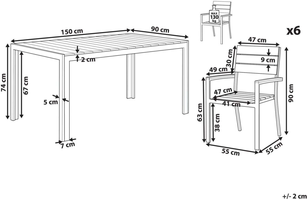 Garden set design