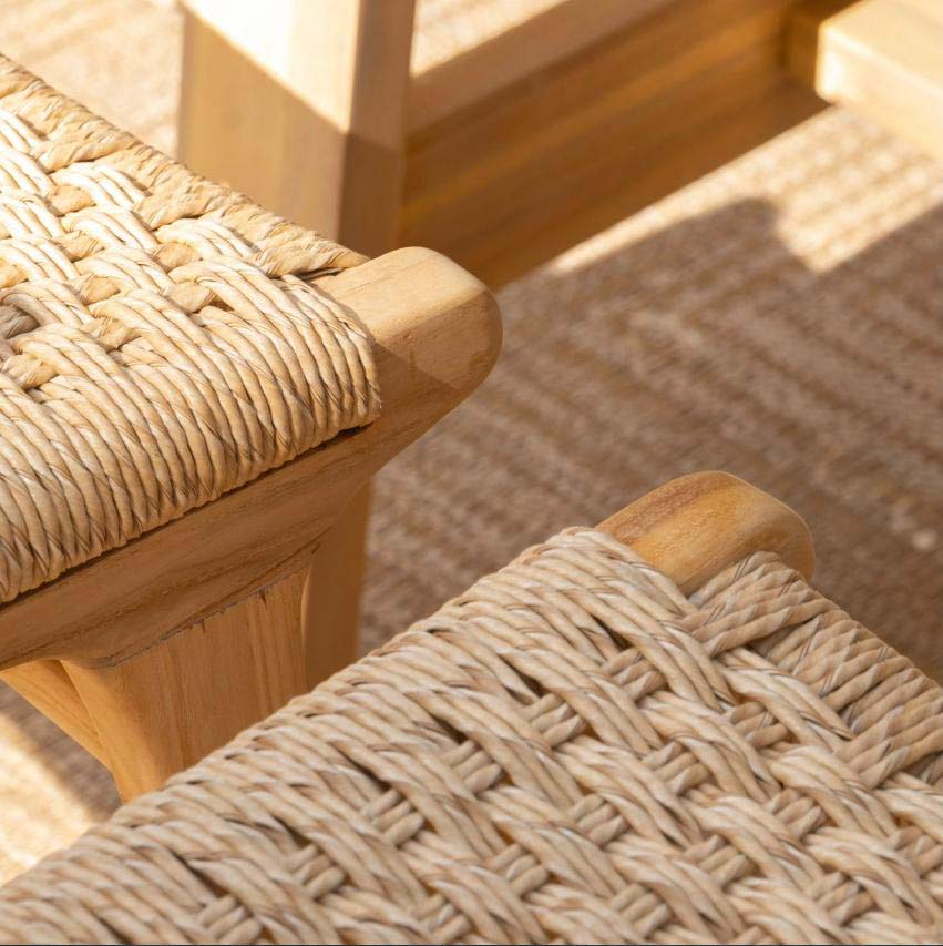 outdoor furniture with twisted rattan