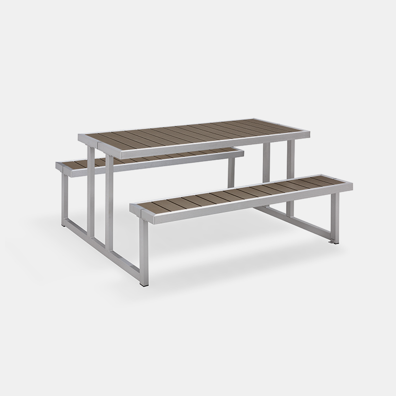 Plastic Wood & Aluminium Outdoor Furniture_picnic set