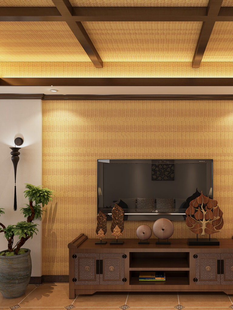 Ceiling and wall decoration with BM 9810